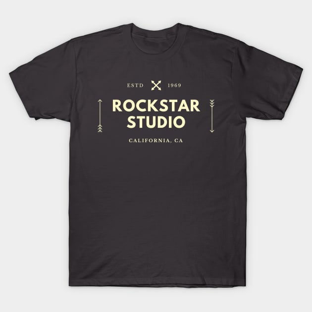 Rockstar Studio California T-Shirt by LennyMax